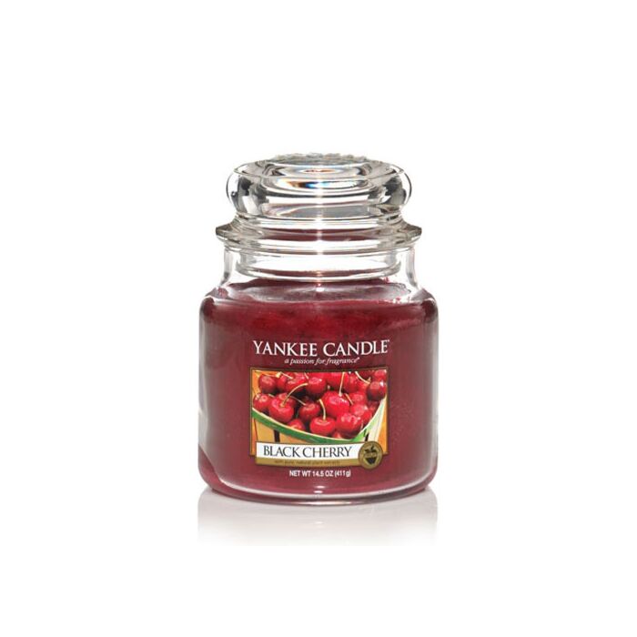Yankee Candle Black Cherry Medium Jar-1